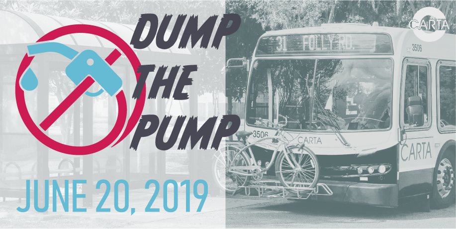 CARTA Encourages Lowcountry Residents To Dump the Pump On June 20
