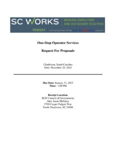 Trident One Stop Operator Rfp 12.20.24