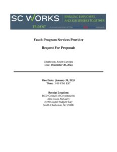 Wioa Youth Provider Rfp 12.20.25