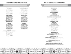 Mt. Pleasant Waterworks