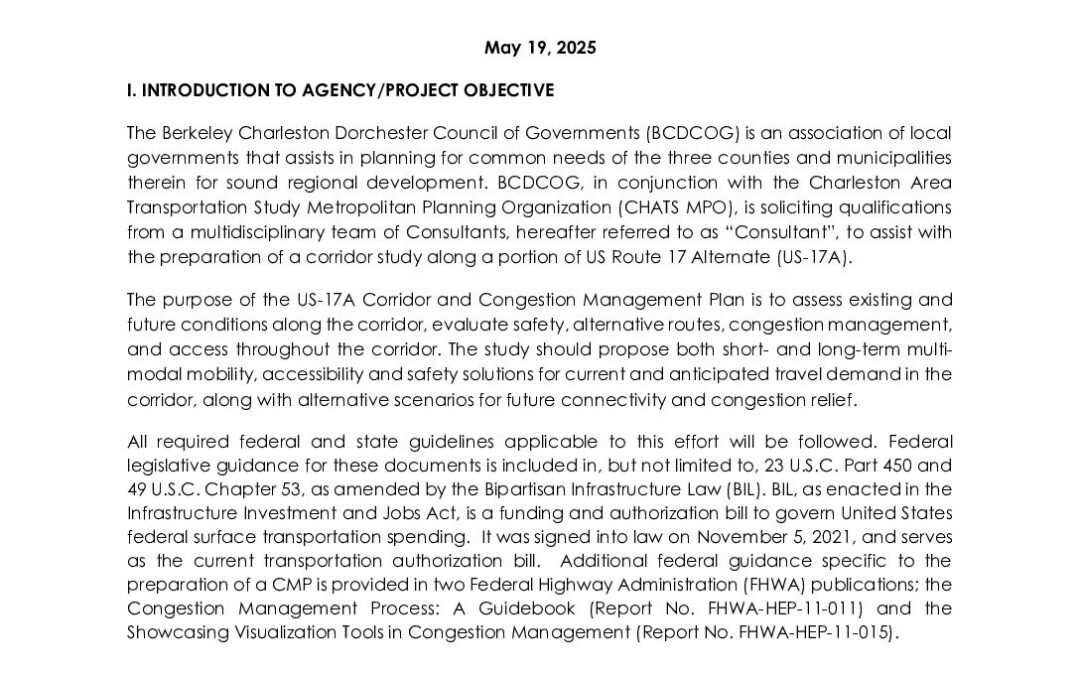 US17A Corridor Study_RFQ