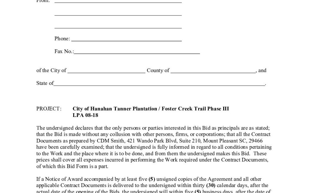5_00300 Bid Form_Revised