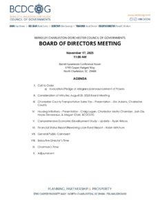 BCDCOG BOD Agenda Packet 11 17