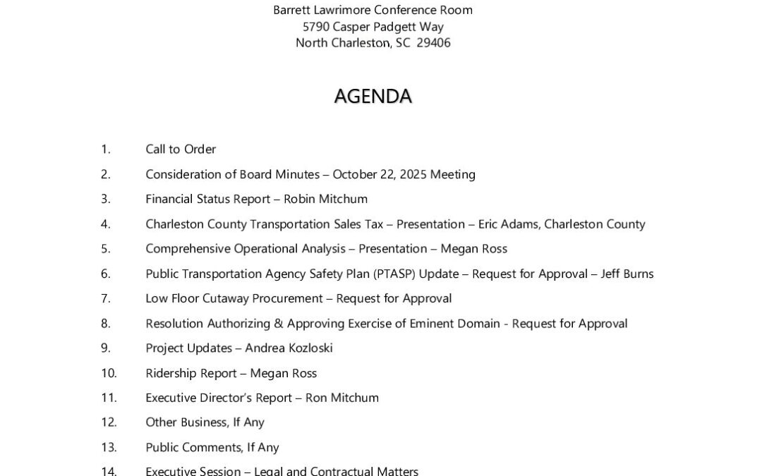 CARTA Board of Directors-REVISED-Agenda Packet 11 19 2025