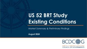 Task 3 US 52 BRT Existing Conditions Market Summary