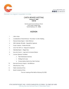CARTA BoD REVISED Agenda Packet 1 21 26 FINAL