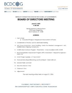 BCDCOG BoD REVISED Agenda Packet 6.22.2026