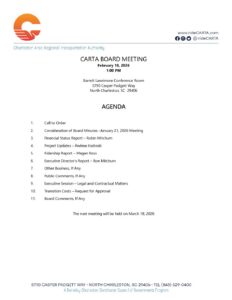 CARTA REVISED Agenda Packet 2.18.2026