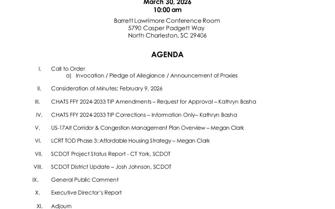 CHATS Policy Committee Agenda packet 3 30 26