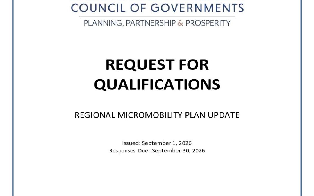 Regional Micromobility Plan RFQ